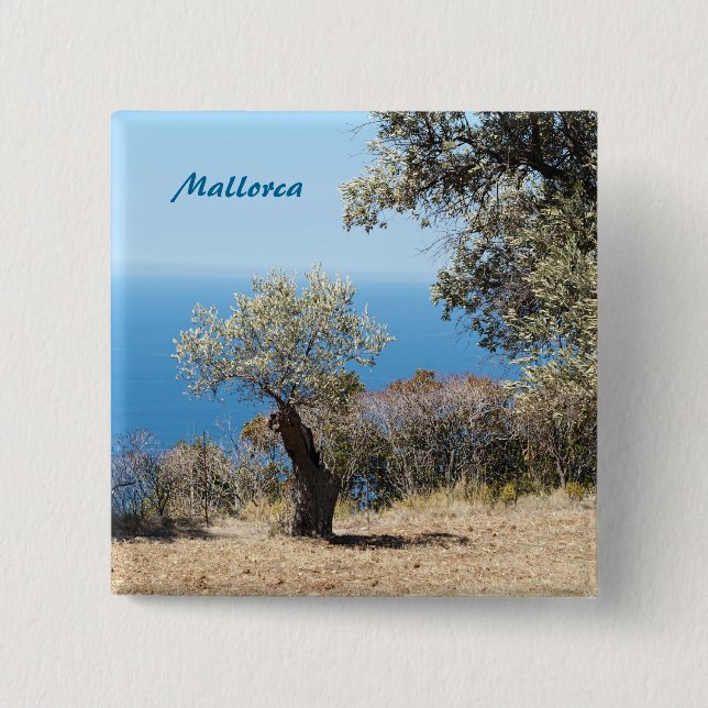 Mallorca-Button Button (Vorderseite)