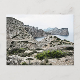 Mallorca - Das Ende der Welt Postkarte