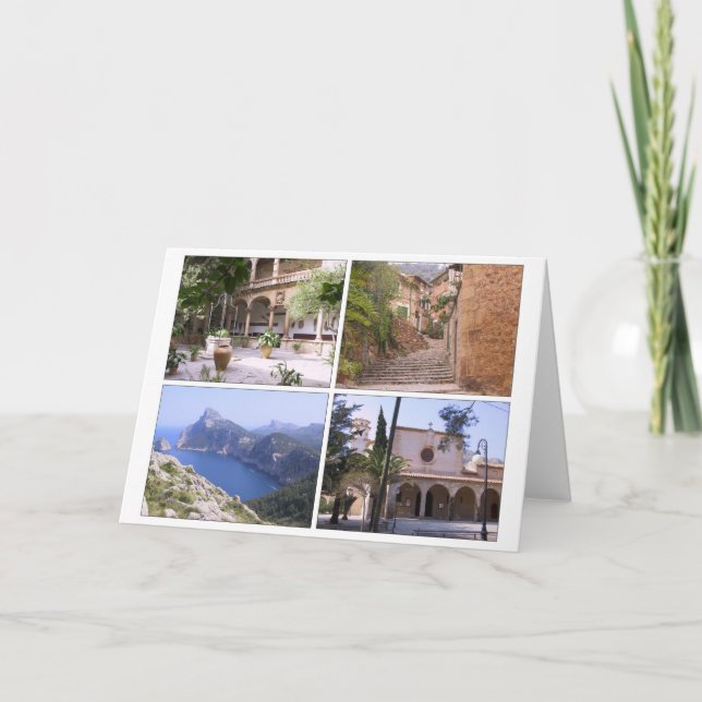Mallorca Feiertagskarte (Vorderseite)