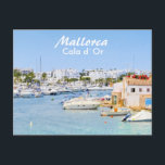Mallorca Hafen von Cala d`Or Postkarte<br><div class="desc">Fotografie des schönen Hafens von Cala d`Or auf der spanischen Insel Mallorca im Mittelmeer in Europa.</div>