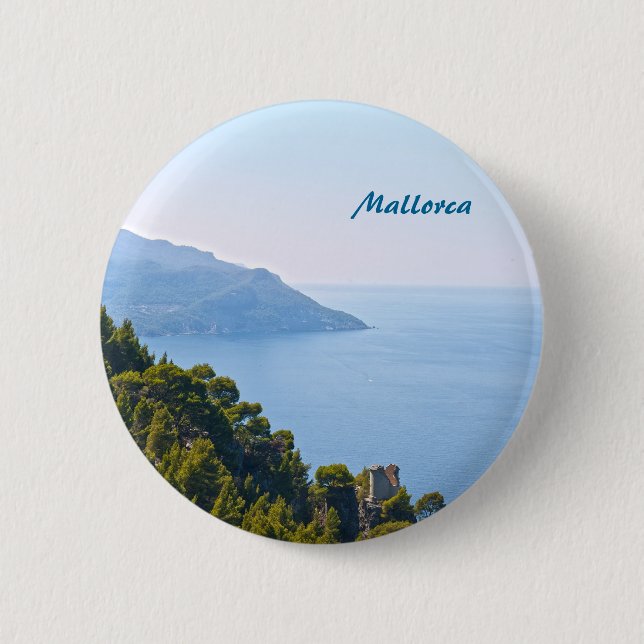 Mallorca-Knöpfe Button (Vorderseite)