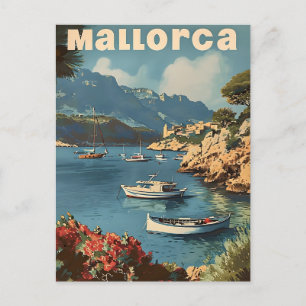 Mallorca Küstenidylle Vintage Postkarte