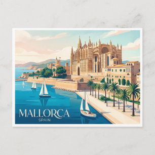 Mallorca Palma Spanien Postkarte