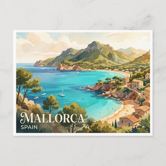Mallorca Palma Spanien Postkarte (Vorderseite)