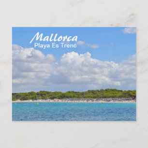 Mallorca, Playa Es Trenc - Postkarte