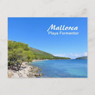 Mallorca, Playa Formentor - Postkarte