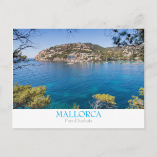 Mallorca - Port Andratx Postkarte mit Text