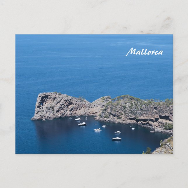 Mallorca Postkarte (Vorderseite)