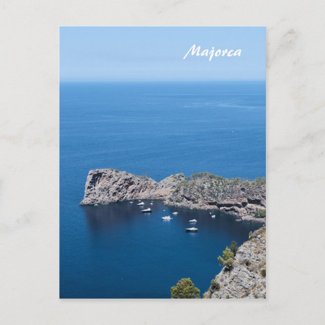 Mallorca Postkarte (Vorderseite)