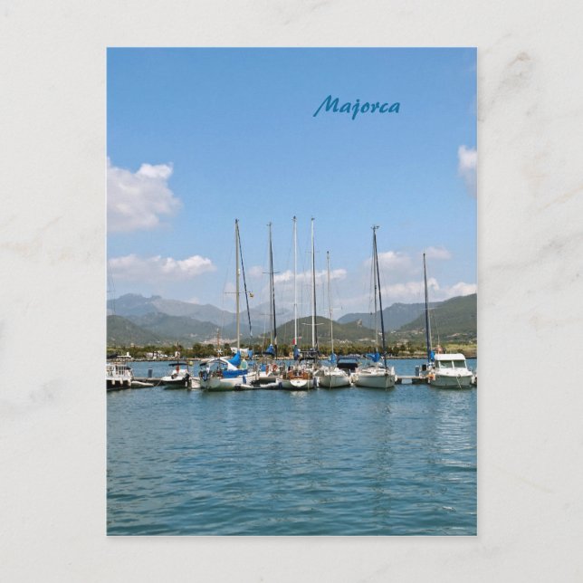 Mallorca Postkarte (Vorderseite)
