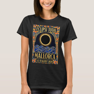 Mallorca Sonnenfinsternis 2026 - Katalanischer Mod T-Shirt