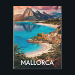 Mallorca, Spanien Beach Travel Postkarte<br><div class="desc">Mallorca,  Spanien Beach Travel</div>