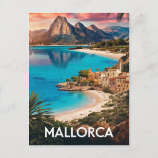 Mallorca, Spanien Beach Travel Postkarte