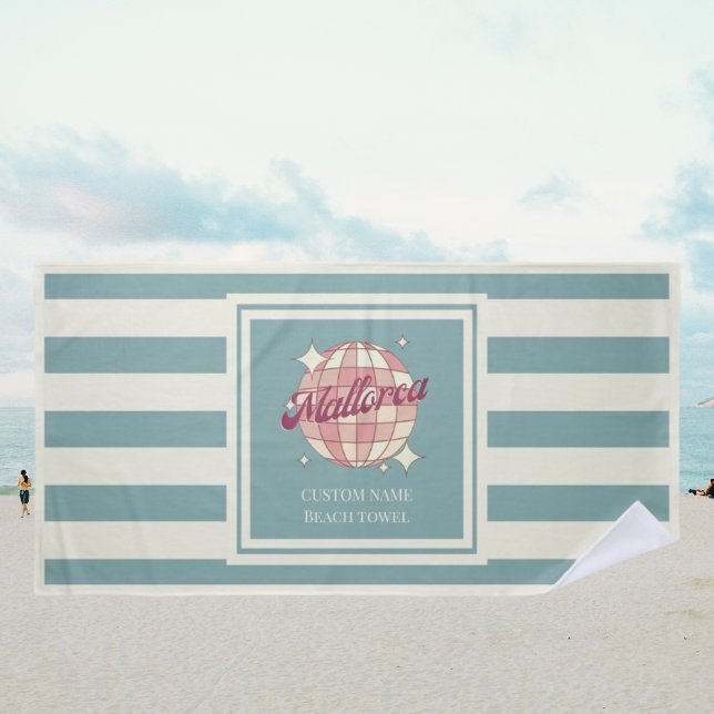 Mallorca Spanien Ferien Name Strandtuch (Von Creator hochgeladen)