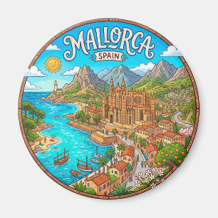 Mallorca Spanien Magnet