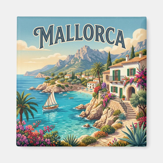 Mallorca Spanien Magnet (Vorne)