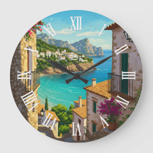 Mallorca Spanien Reise Große Wanduhr