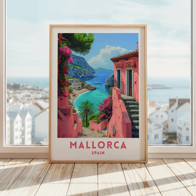 Mallorca Spanien Reisen Plakate Wand an Wand Kunst (Von Creator hochgeladen)