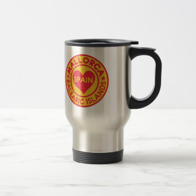 Mallorca Spanien Tasse für Monogramme (Rechts)