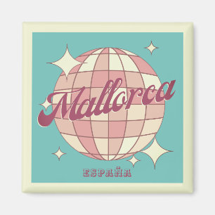 Mallorca Spanische Insel España Vintage Postkarte Magnet
