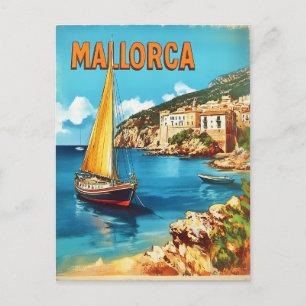 Mallorca Vintage Postkarte