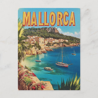 Mallorca Vintage Postkarte