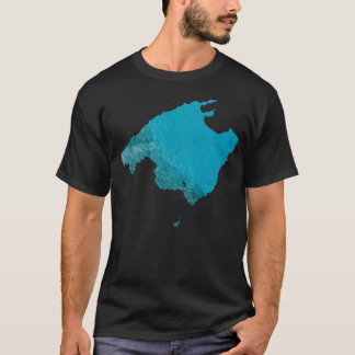 Mallorca Wasserkarte T-Shirt