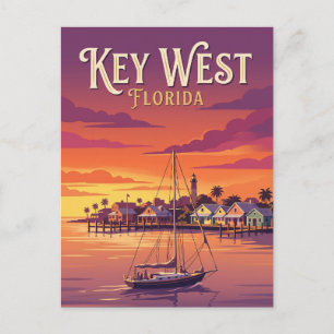 Mallory Square USA Postkarte