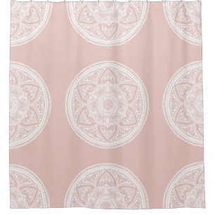 Mallow Mandala Duschvorhang
