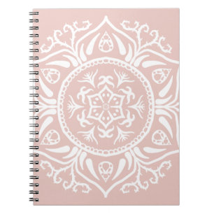 Mallow Mandala Notizblock