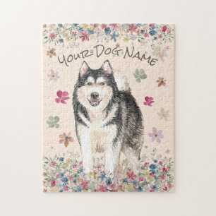 Mally Alaskan Malamute Dog Puzzle