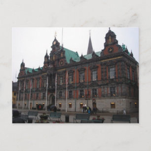 Malmö Schweden - Rathaus Postkarte