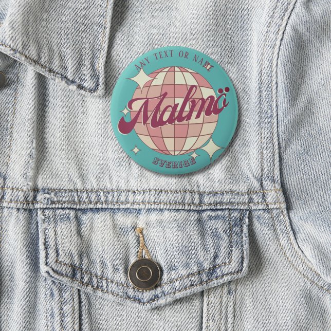 Malmö Schweden Sverige Dekorationszubehör Button (Von Creator hochgeladen)