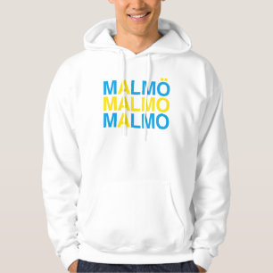 MALMO Schwedische Flagge Hoodie