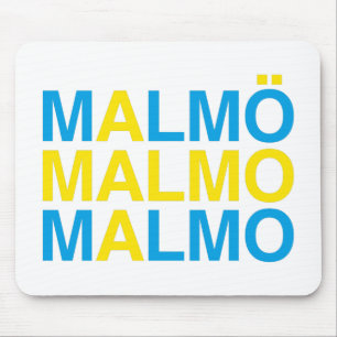 MALMO Schwedische Flagge Mousepad