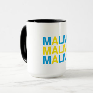 MALMO Schwedische Flagge Tasse