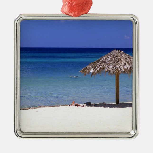 Malmok Beach, Aruba, Niederländische Antillen Ornament Aus Metall (Vorne)