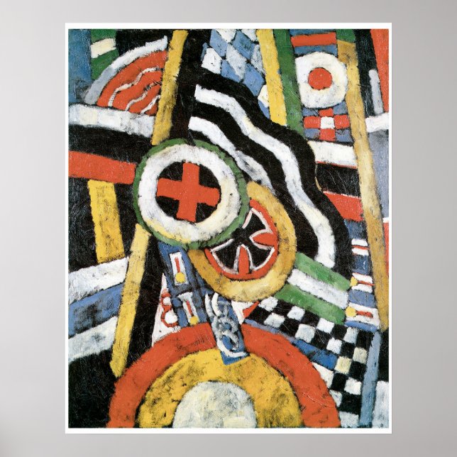 Malnummer 5, Marsden Hartley Poster (Vorne)