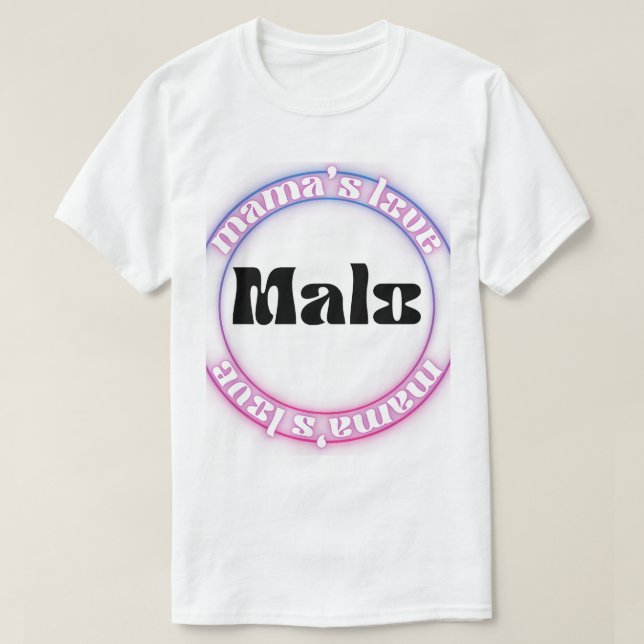 Malo Round Neon Sweatshirt (Design vorne)