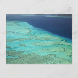Malolo Barrier Reef vor Malolo Island, Fidschi Postkarte