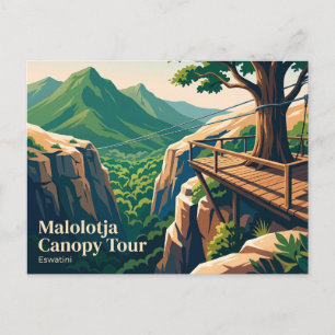 Malolotja Canopy Tour, Malolotja Naturreservat Postkarte