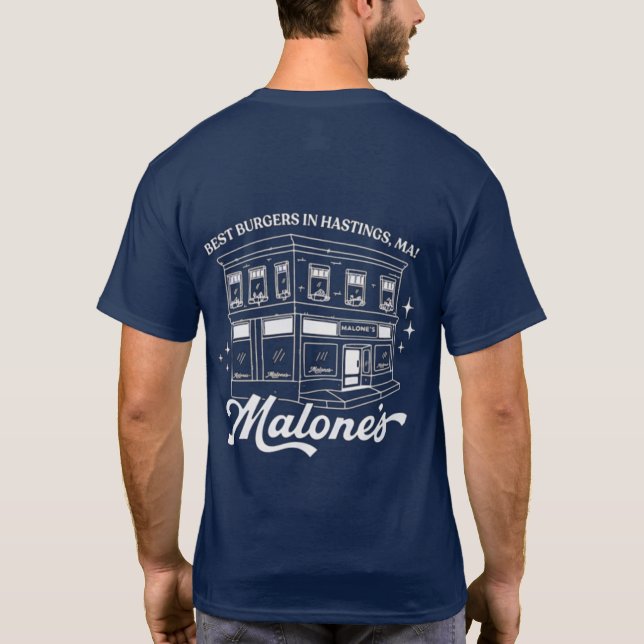 Malone's Diner & Bar T-Shirt (Rückseite)