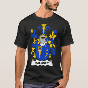 Maloney Coat of Arms Familienwappen T-Shirt