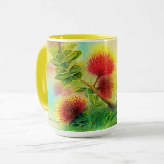 Malorie Arisumi Ohia Lehua Tasse (Vorderseite Links)