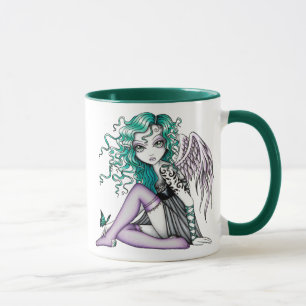 Malory violette Tätowierungs-Engels-Tasse Tasse