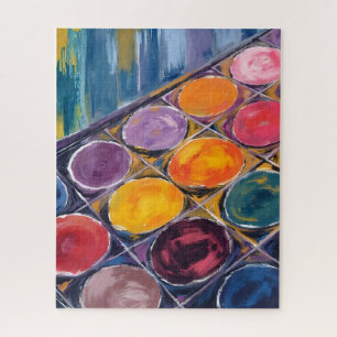 Malpalette   Aquarellkünstler Malerei Puzzle