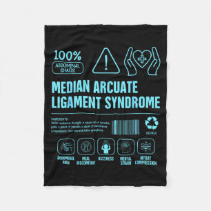 Mals-Bewusstsein Median Arcuate Ligament Syndrom Fleecedecke