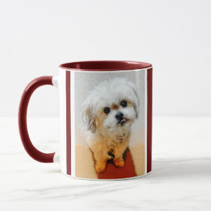 Malshi Hund Marone Personalisierter Becher Tasse