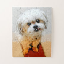 Malshi-Hund-Puzzle übergroß