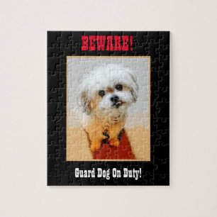 Malshi Lustiger Wachhund Puzzle